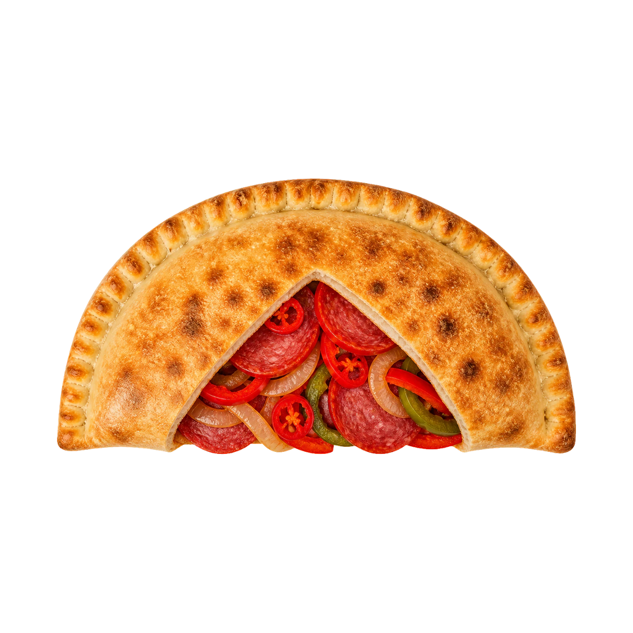 Calzone Diavolo - scharf -