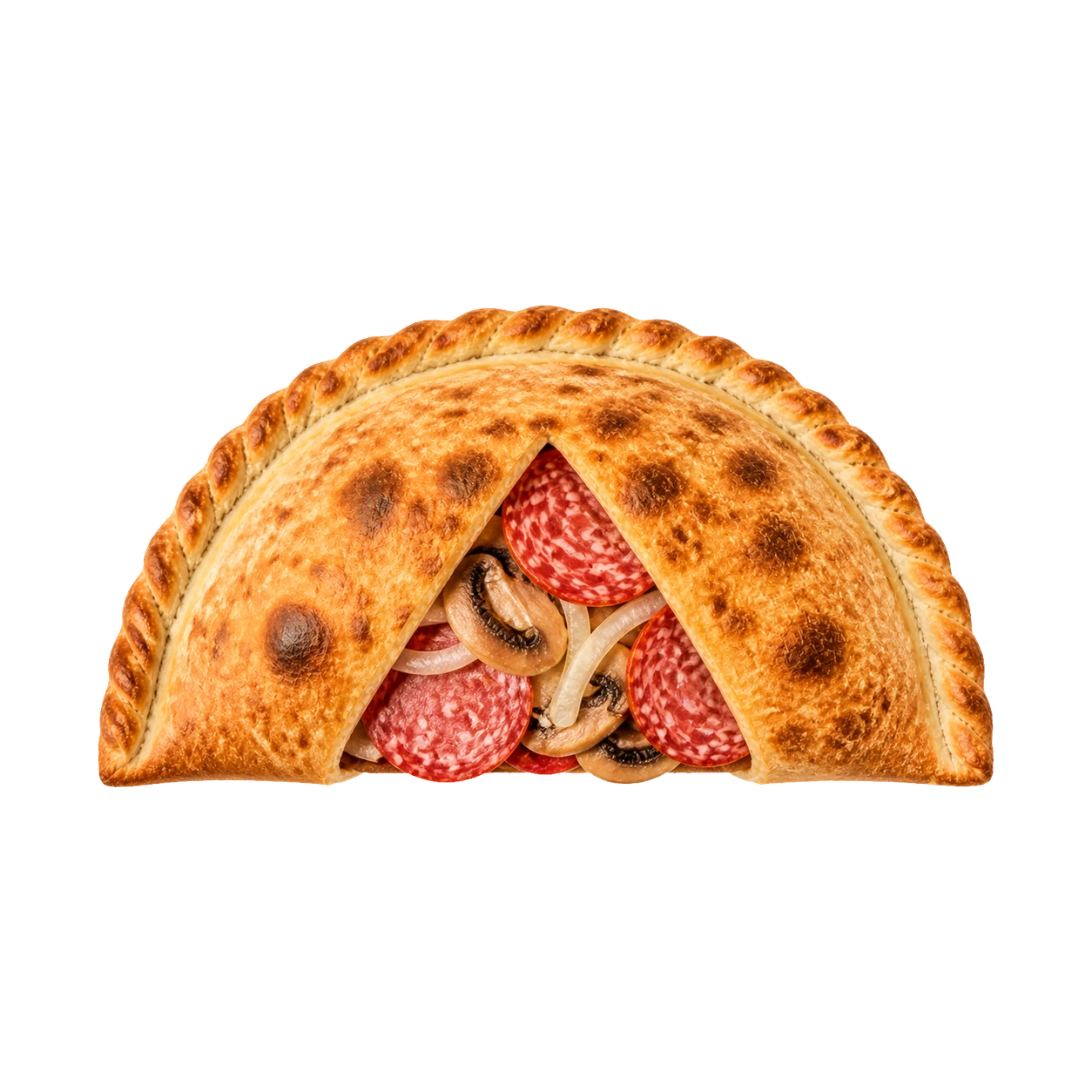 Calzone Salami e Cipolle